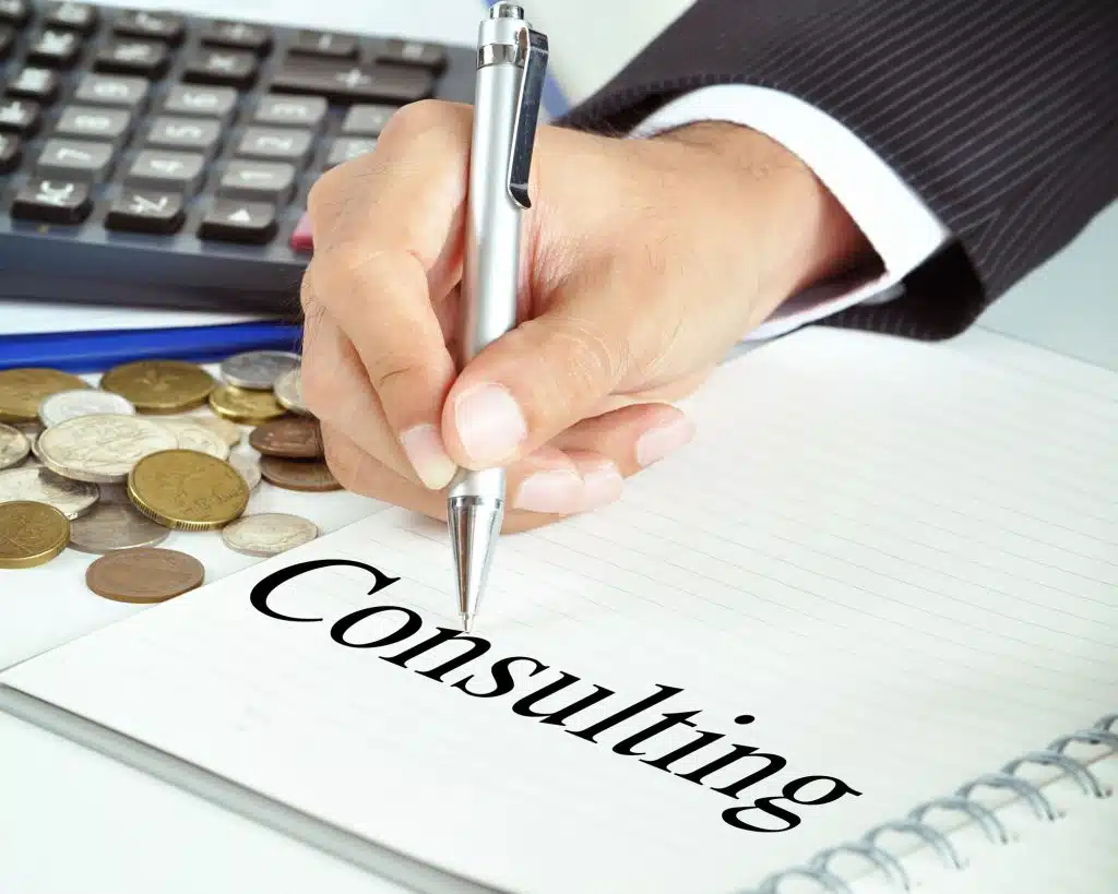 Consultant reviewing indemnity clause in consultancy agreement