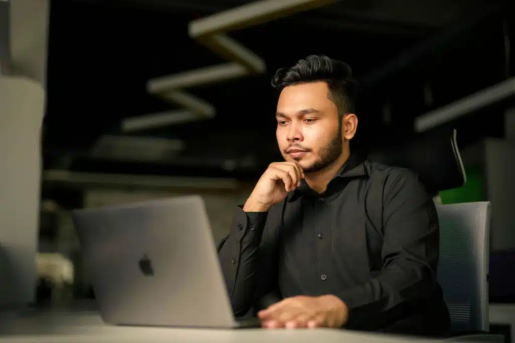 Small business owner preparing to hire their first employee